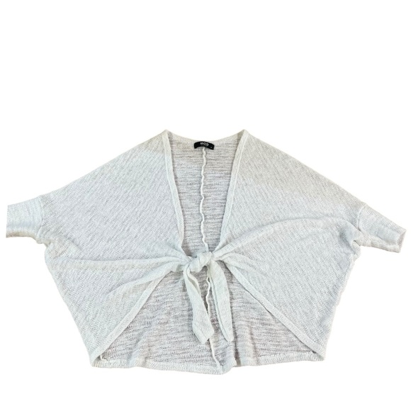 Mod Waist Wrap white Cardigan medium - Picture 4 of 10